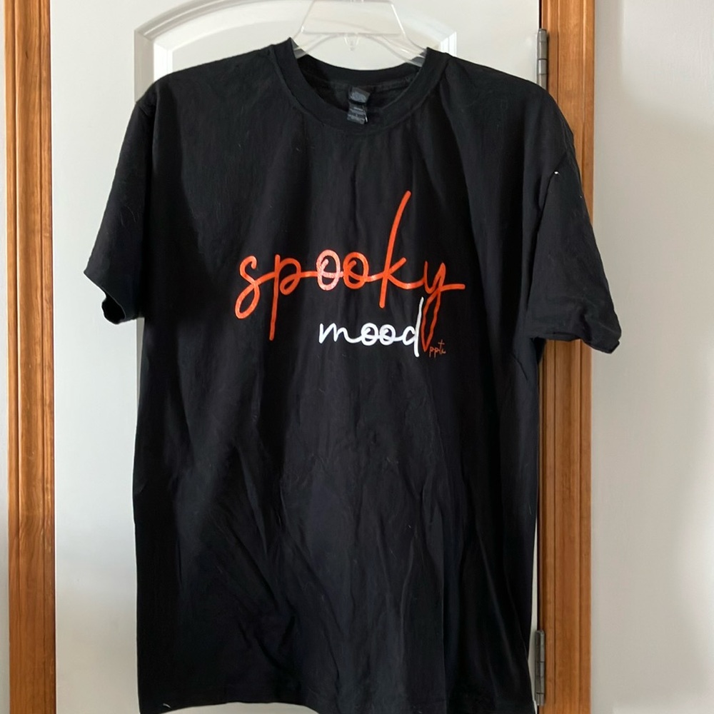 “Spooky Mood” black t-shirt